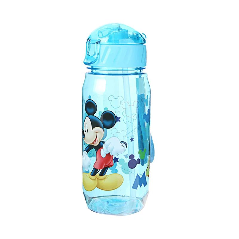 Disney Water Bottles with Straw – 450ML - Mickey Minnie Mouse Water Cups - I Love 💕