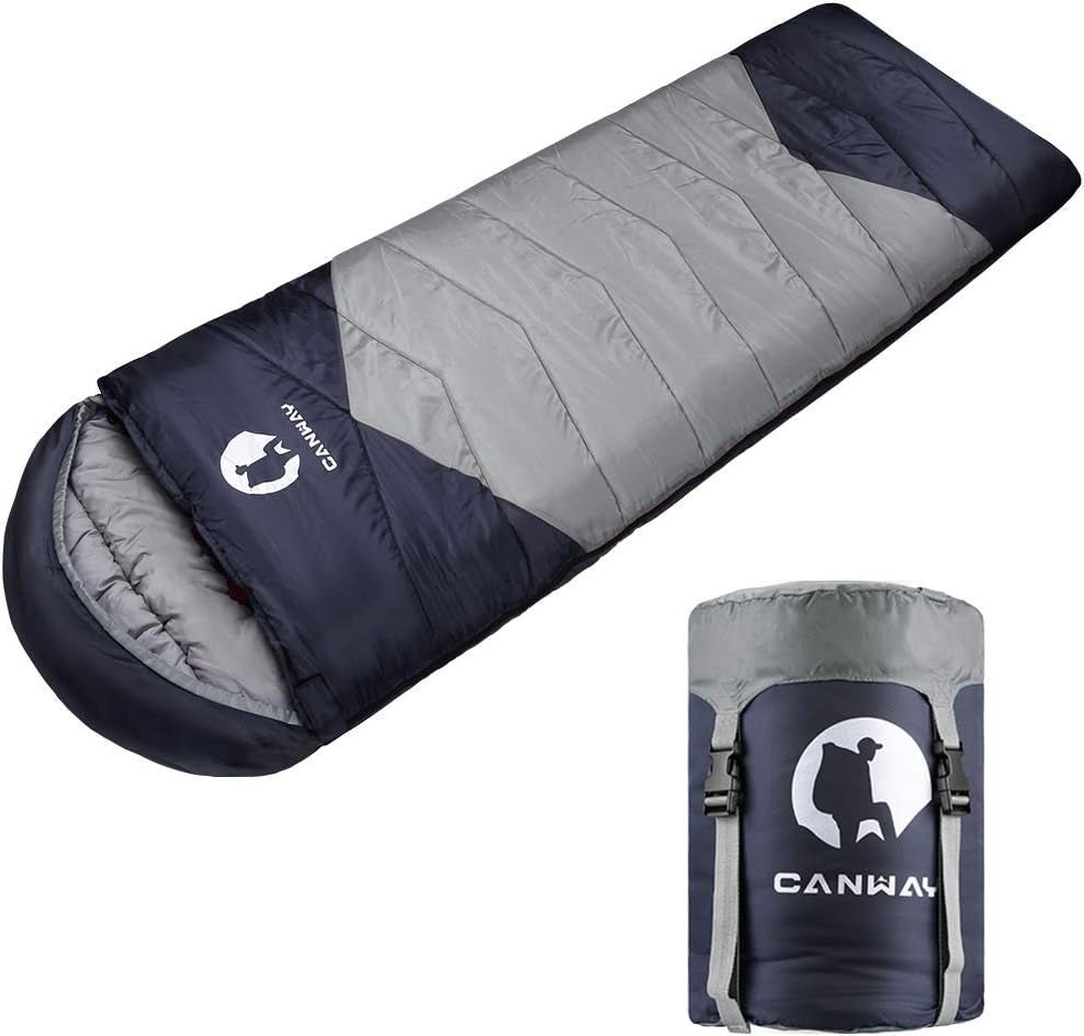 Double Sleeping Bag,2 Person Sleeping Bag Lightweight Waterproof with 2 Pillows for Camping, Backpacking, or Hiking for Adults or Teens Queen Size XL & XXL - The Toy Base