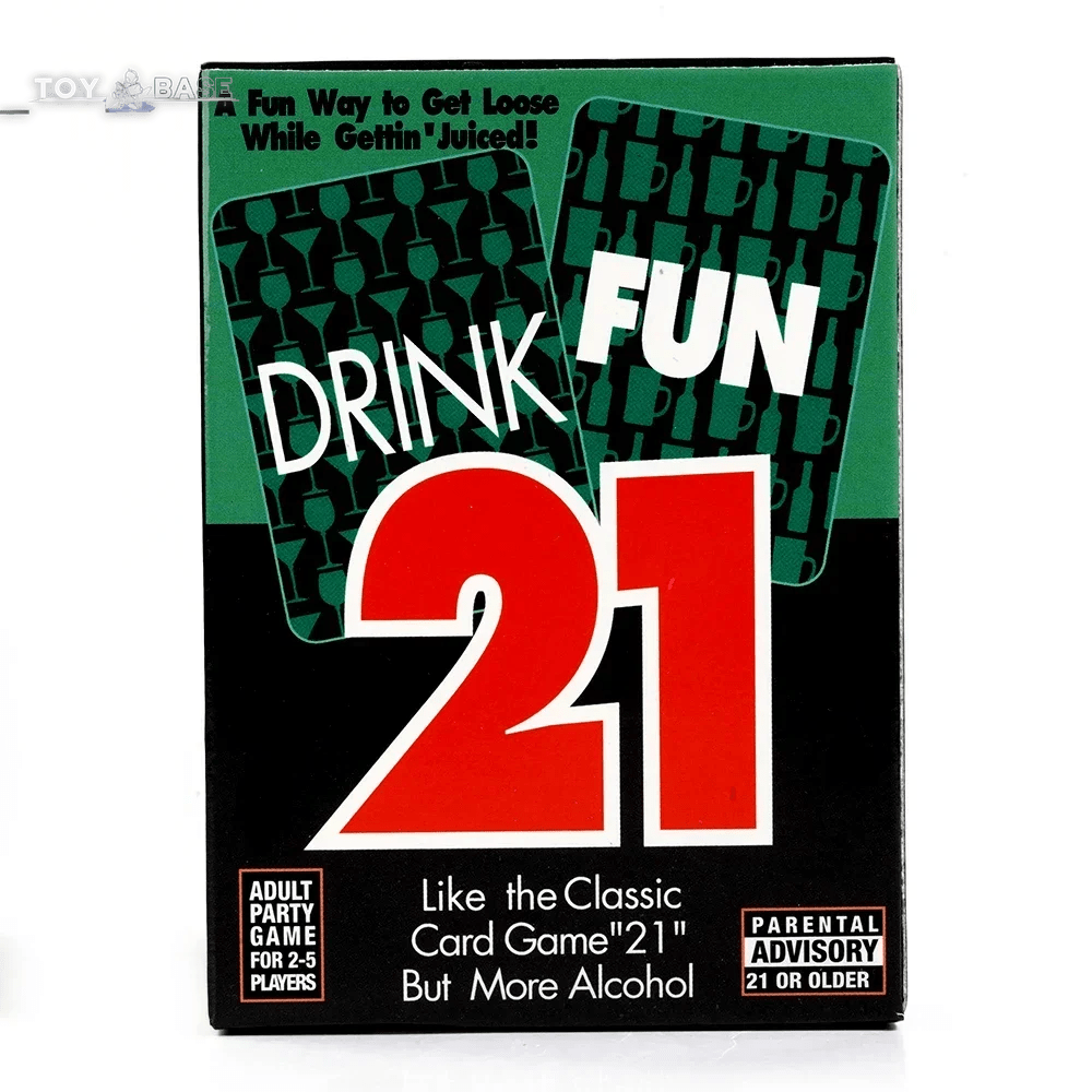 Drink Fun 21 (Card Game) - The Toy Base