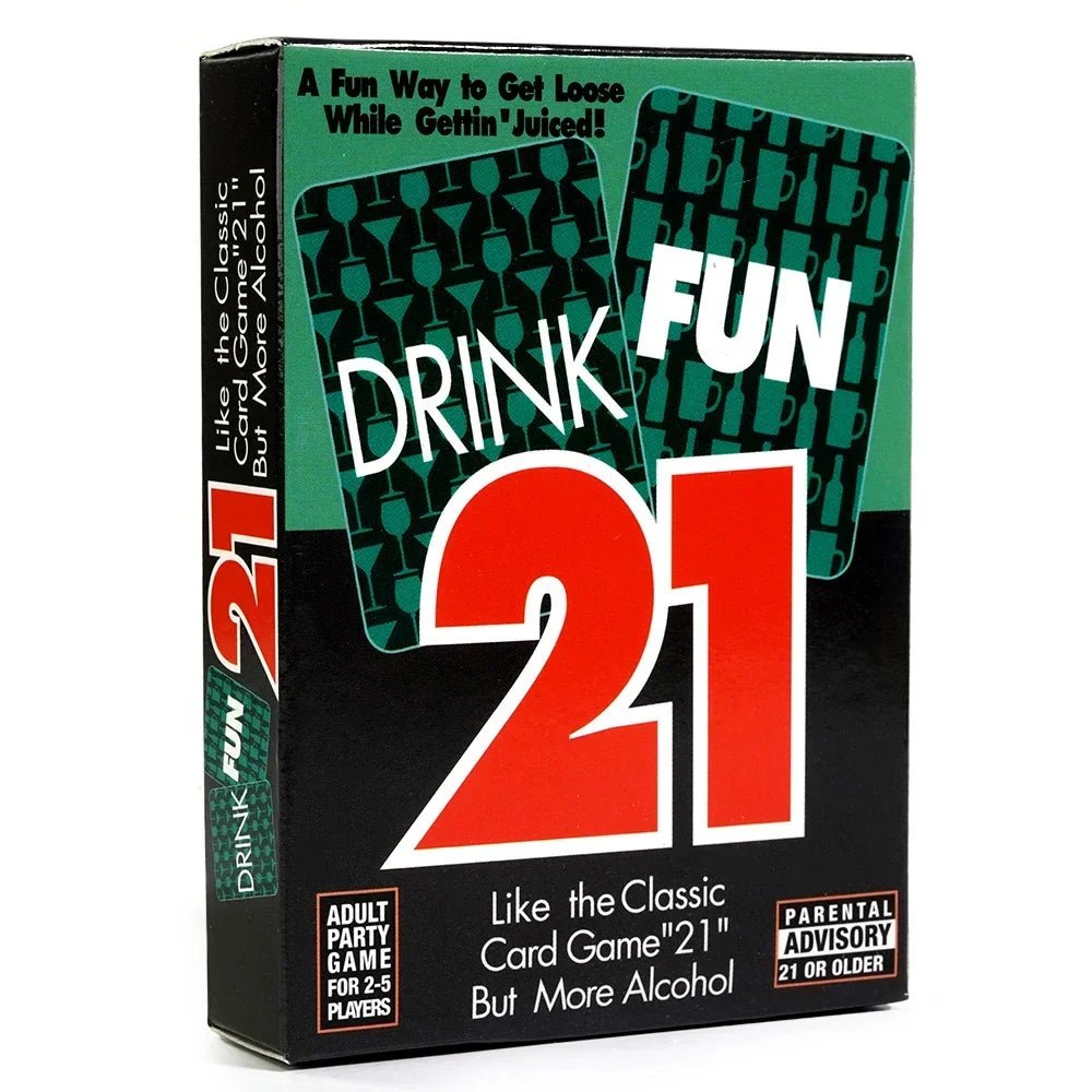 Drink Fun 21 (Card Game) - The Toy Base