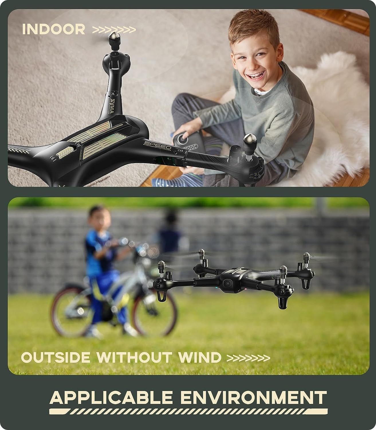 Drone with Camera, X600W Foldable 1080P FPV Camera Drones for Adults Kids Remote Control Quadcopter Gift Toys for Boys Girls with Altitude Hold, Headless Mode, One Key Start, 3D Flips 2 Batteries - The Toy Base