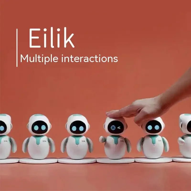 Eilik Intelligent Robot Emotional Interaction Ai Educational Electronic Robot Toy Touch Interactive Pet Accompanying Voice Robot - I Love 💕