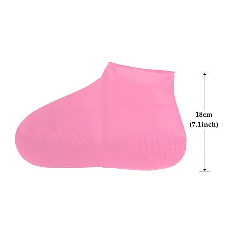 Elastic Waterproof Non - Slip Shoe Cover – Durable Rain Boots for Outdoor Use - Toybase