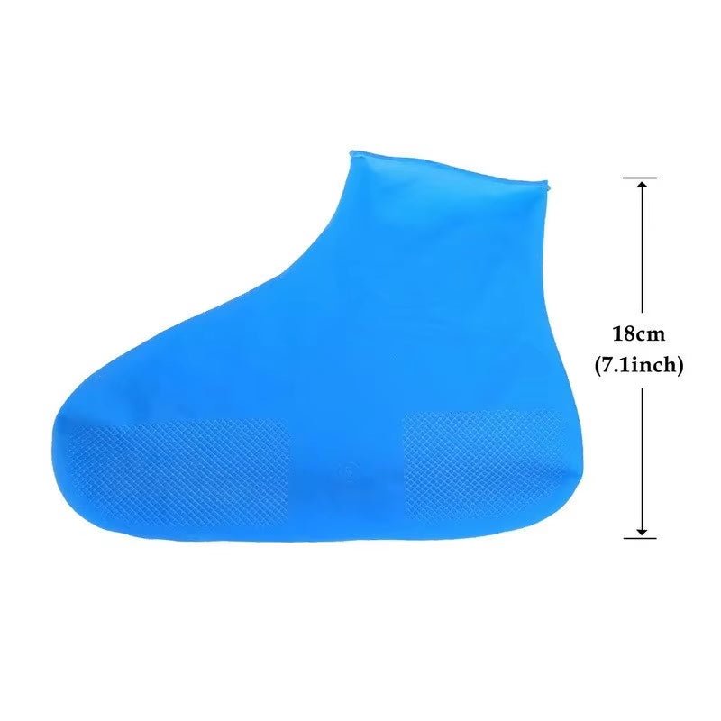 Elastic Waterproof Non - Slip Shoe Cover – Durable Rain Boots for Outdoor Use - Toybase