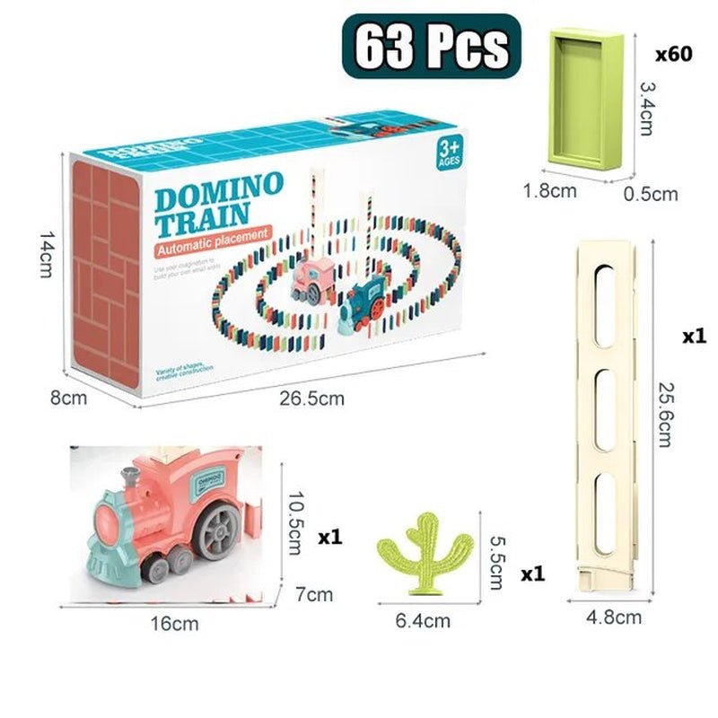 Electric Domino Laying Train - The Toy Base