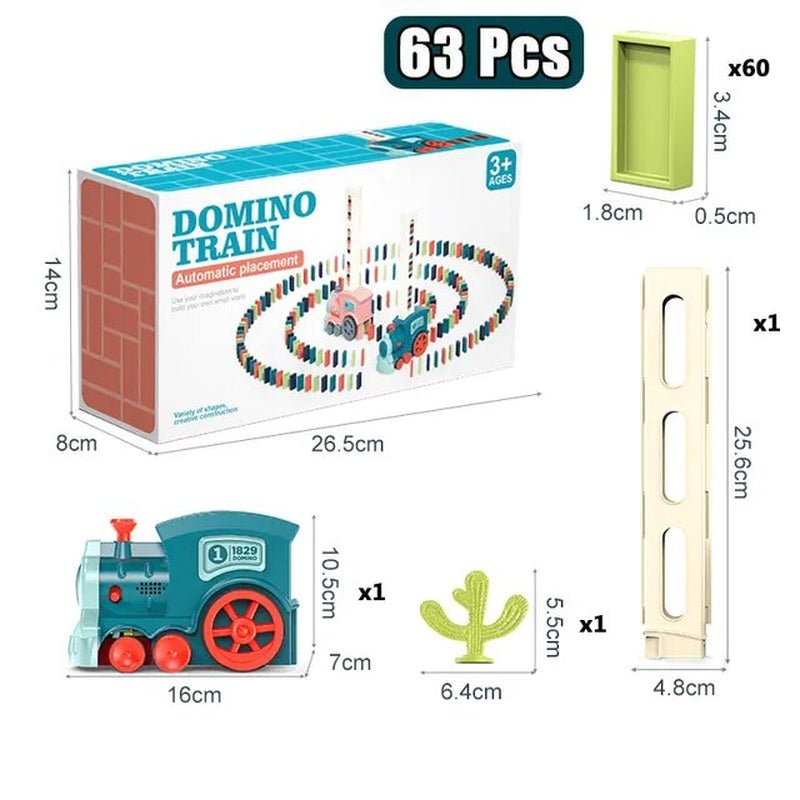 Electric Domino Laying Train - The Toy Base