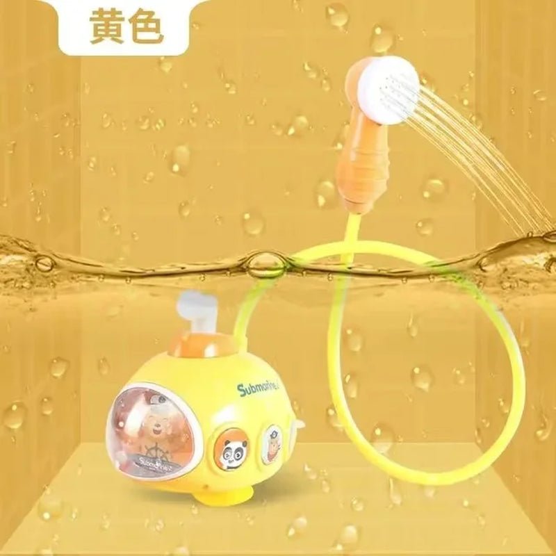 Electric Submarine Shower Sucker - Baby Bath Toys for Kids - Baby Toy Spray - Water Toys - I Love 💕