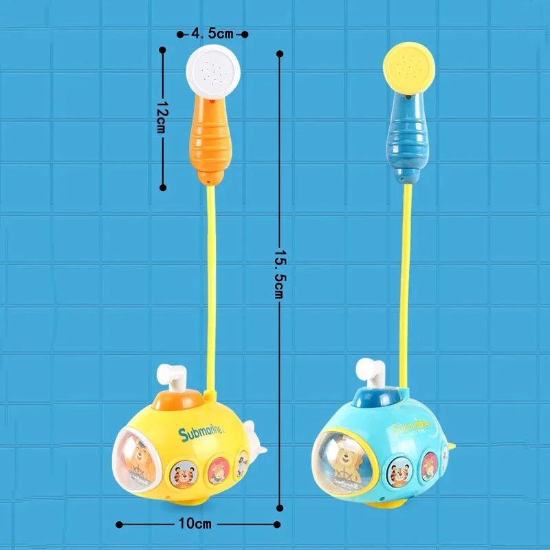 Electric Submarine Shower Sucker - Baby Bath Toys for Kids - Baby Toy Spray - Water Toys - I Love 💕