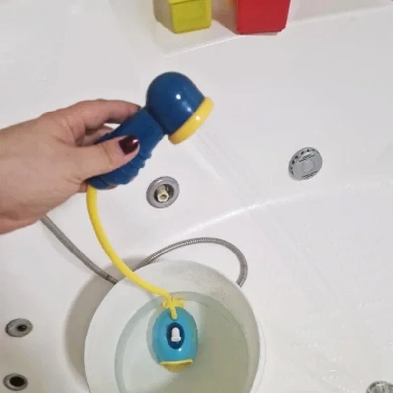 Electric Submarine Shower Sucker - Baby Bath Toys for Kids - Baby Toy Spray - Water Toys - I Love 💕