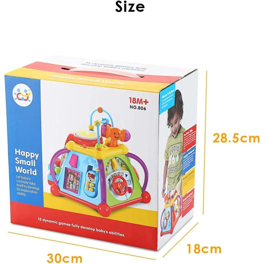 Enhance Early Learning with Our IQ Toys Activity Cube Toy for Babies - Music, Games, and Skill-Building Fun! - The Toy Base