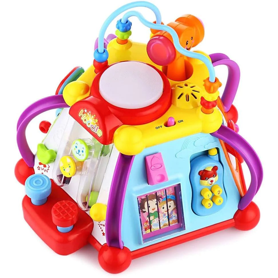 Enhance Early Learning with Our IQ Toys Activity Cube Toy for Babies - Music, Games, and Skill-Building Fun! - The Toy Base