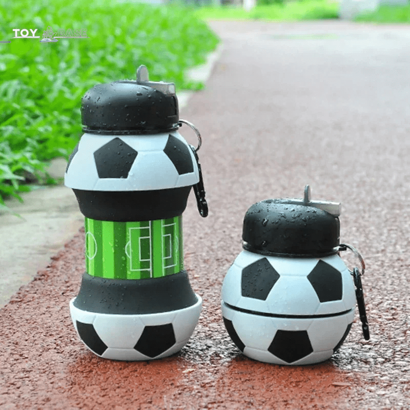 Football School Leakproof Portable Kids Water Bottle - I Love 💕