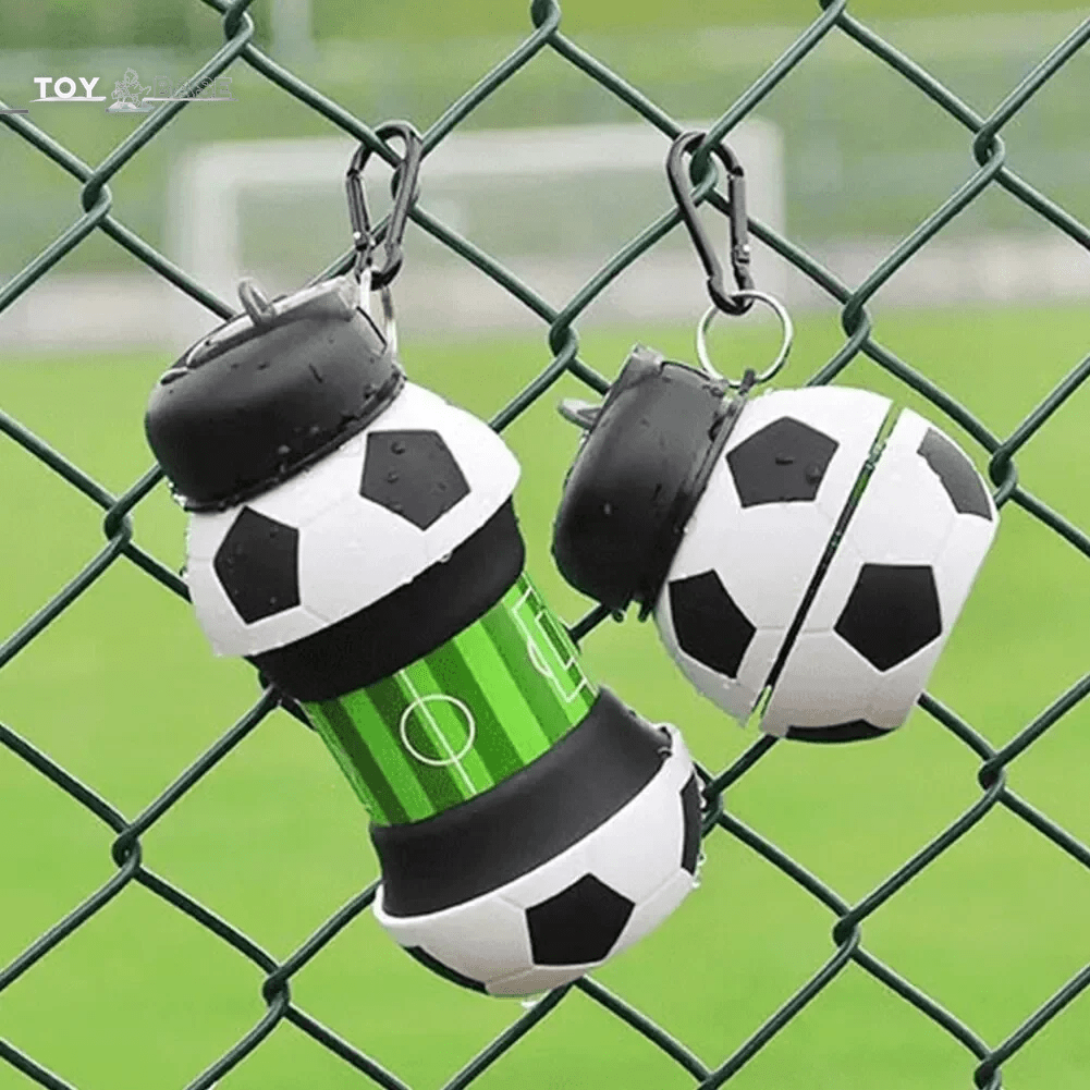 Football School Leakproof Portable Kids Water Bottle - I Love 💕