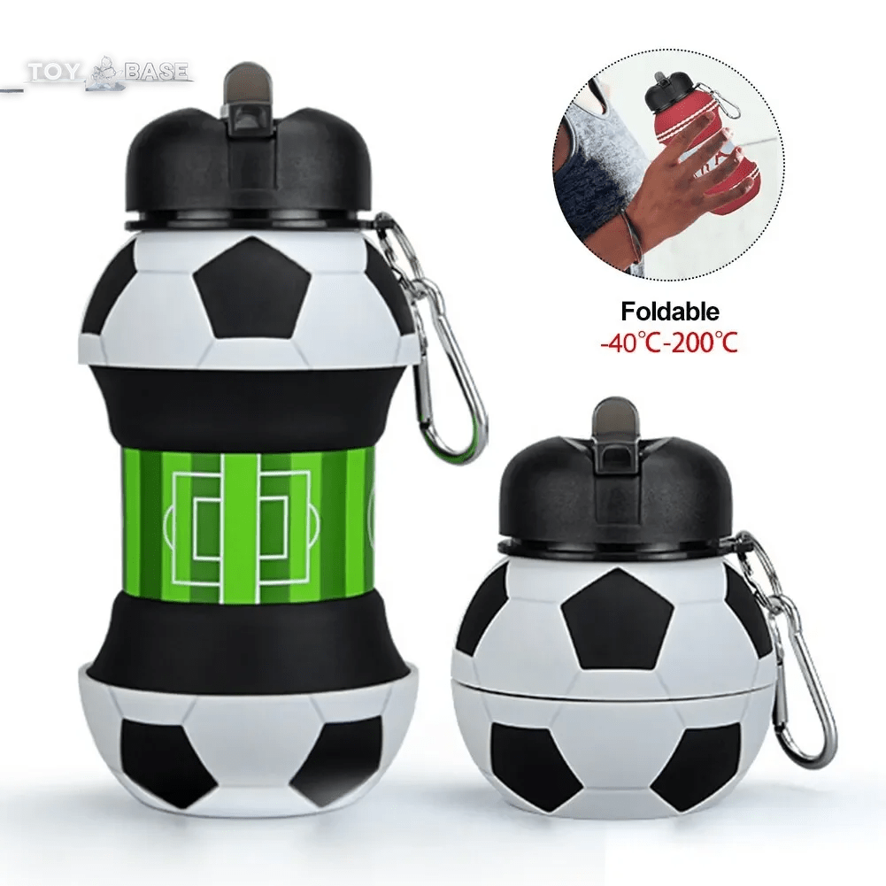 Football School Leakproof Portable Kids Water Bottle - I Love 💕