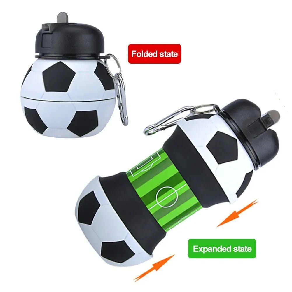 Football School Leakproof Portable Kids Water Bottle - I Love 💕