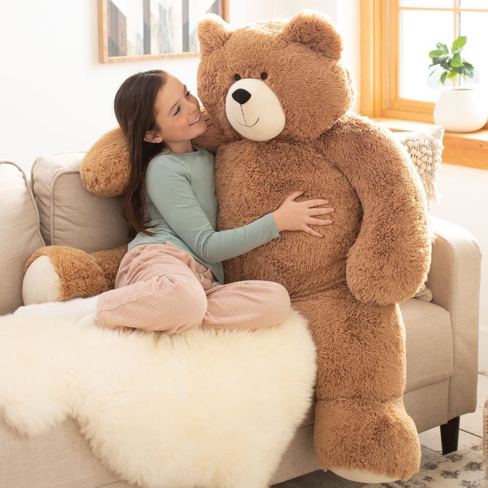 Giant Teddy Bear - Big Teddy Bear, 4 Foot, 48", 4 FT, Giant Stuffed Animal - The Toy Base