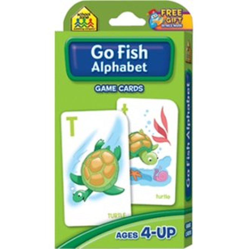 Go Fish Alphabet Game Cards - The Toy Base