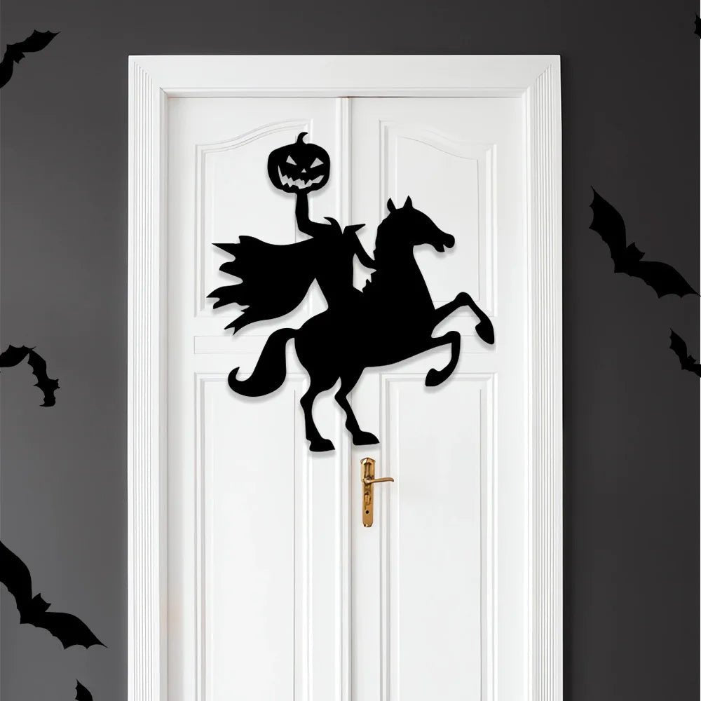 Halloween Door & Window Stickers – Spooky DIY Decorations with Skeleton Hand, Pumpkin, Ghost, Witch Hat & More - Toybase