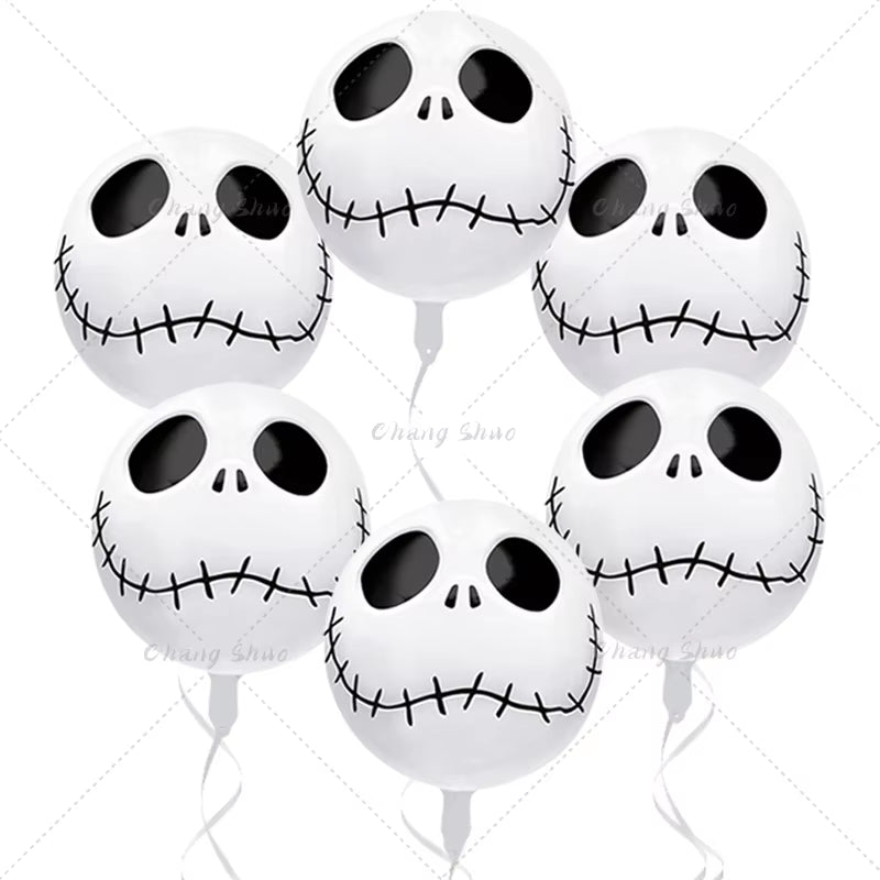 Halloween Horror Night Foil Balloons Set – Ghost, Spider, and Bat Party Decorations for Halloween 2024 - Toybase