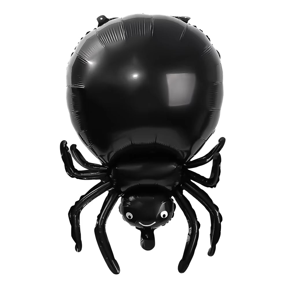 Halloween Spider Foil Balloons – Black Spider Horror Props for Party & Home Decor - Toybase