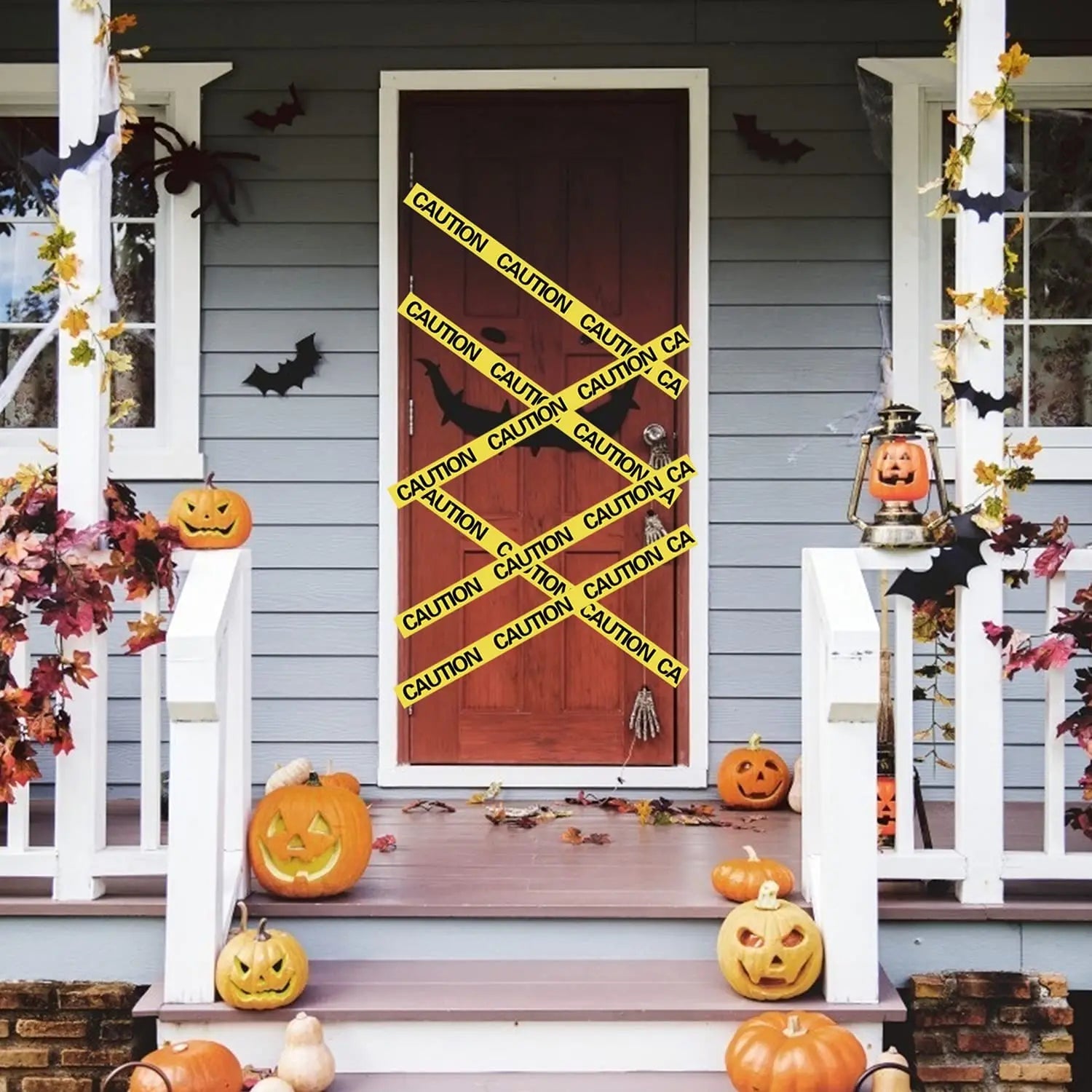 Halloween Warning Tape Roll – Scary DIY Caution Tape for Outdoor & Party Decor - Toybase