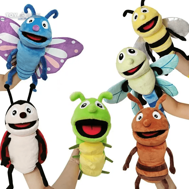 Hand Puppets (Insects Kingdom) - The Toy Base