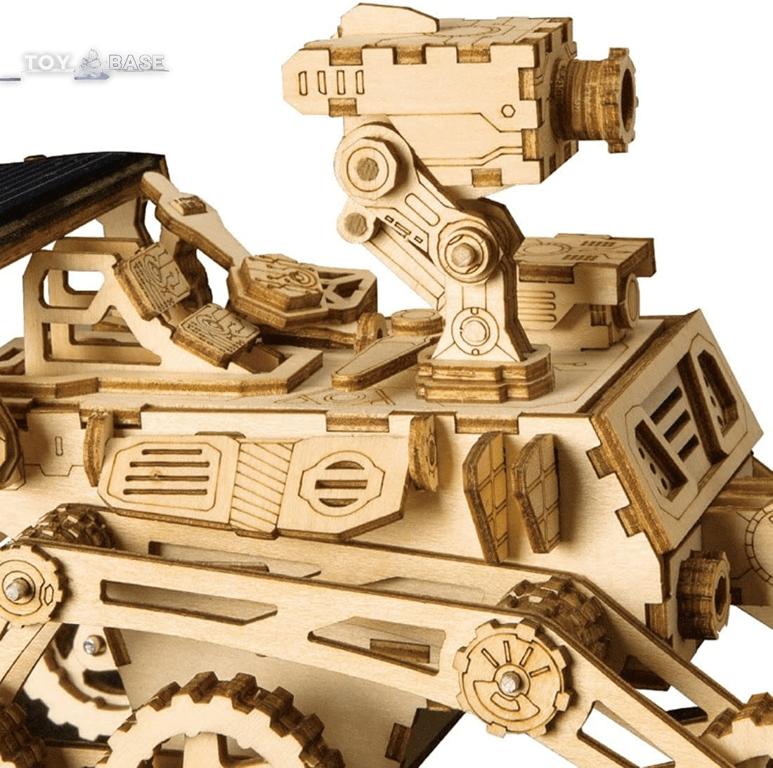 Harbinger Rover -3D Wooden Solar Powered Kit - The Toy Base