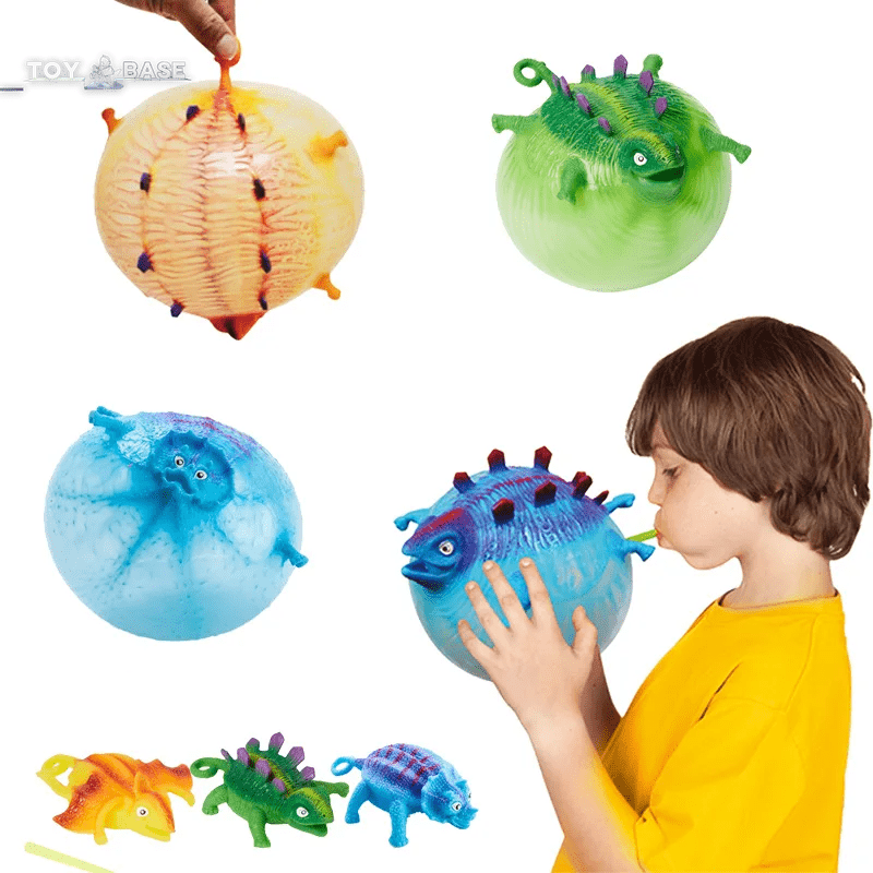 Inflatable animal ball - Toy Squeeze Soft Ball Balloon - Fidget, Party, Funny Games, Toys, Gift - Toybase