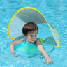 Inflatable Baby Swimming Floatie with Sun Canopy - The Toy Base