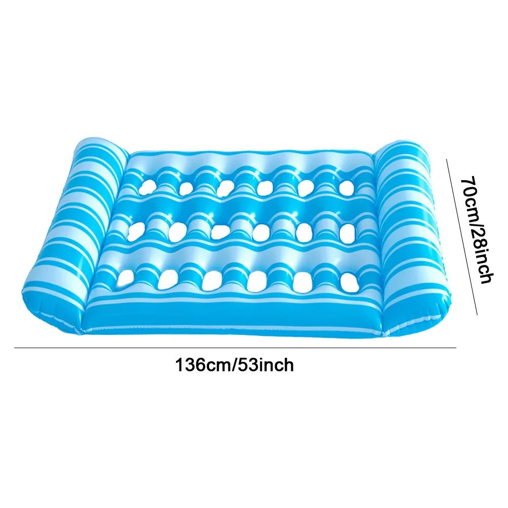 Inflatable Lounger Air Mat - Pool Party Lounge Bed - Toybase