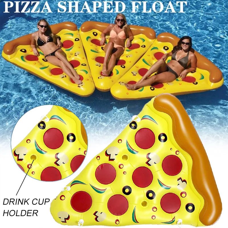 Inflatable Pool Party Pizza Slice - I Love 💕