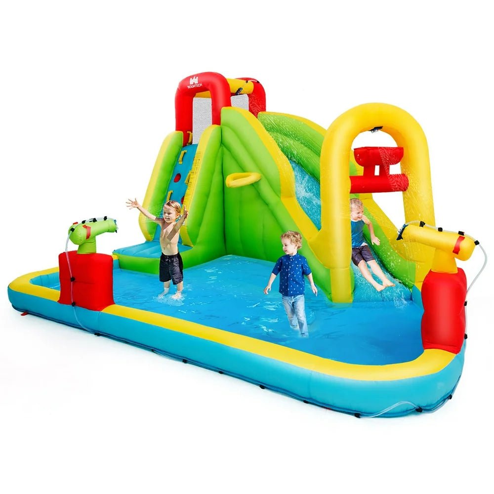 Inflatable Splash House (Water Slide /Splash Pool/ Bounce House) - The Toy Base