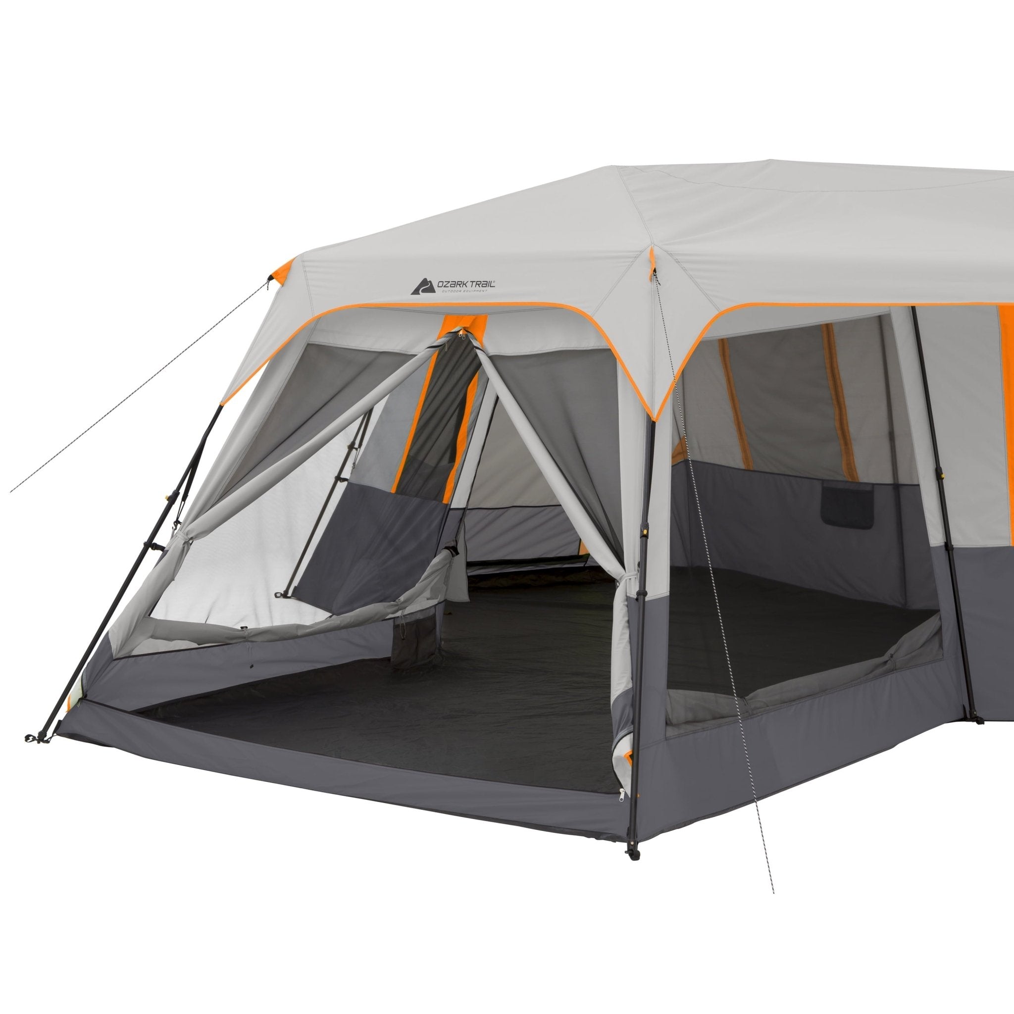 Instant Cabin Tent - 20' X 18' 12 - Person 3 - Room with Screen Room, 56.5 Lbs - The Toy Base