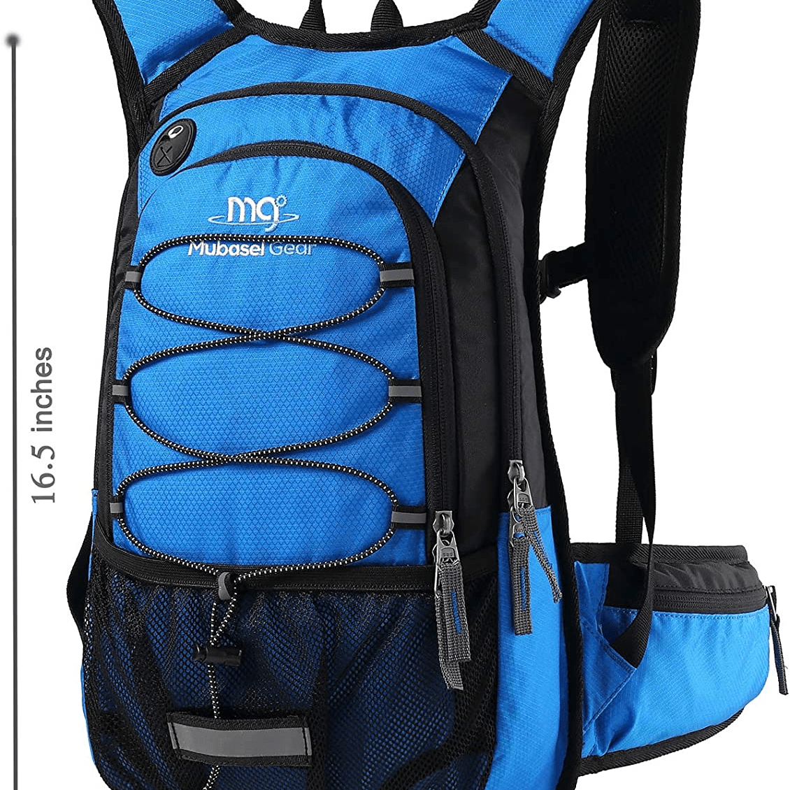 Insulated Hydration Backpack Pack with 2L BPA Free Bladder - Keeps Liquid Cool up to 5 Hours – for Running, Hiking, Cycling, Camping - The Toy Base