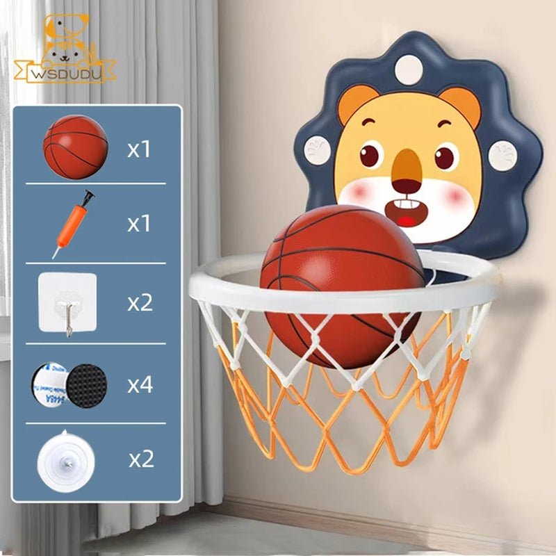 Interactive Indoor Basketball Hoop Toy for Kids - Animal themed - I Love 💕