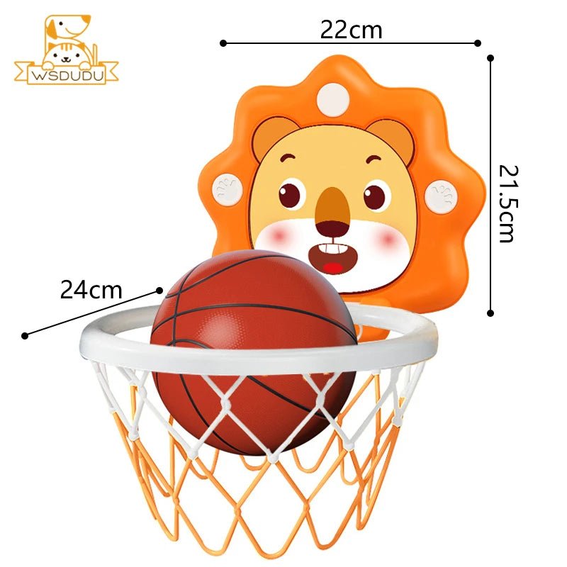 Interactive Indoor Basketball Hoop Toy for Kids - Animal themed - I Love 💕