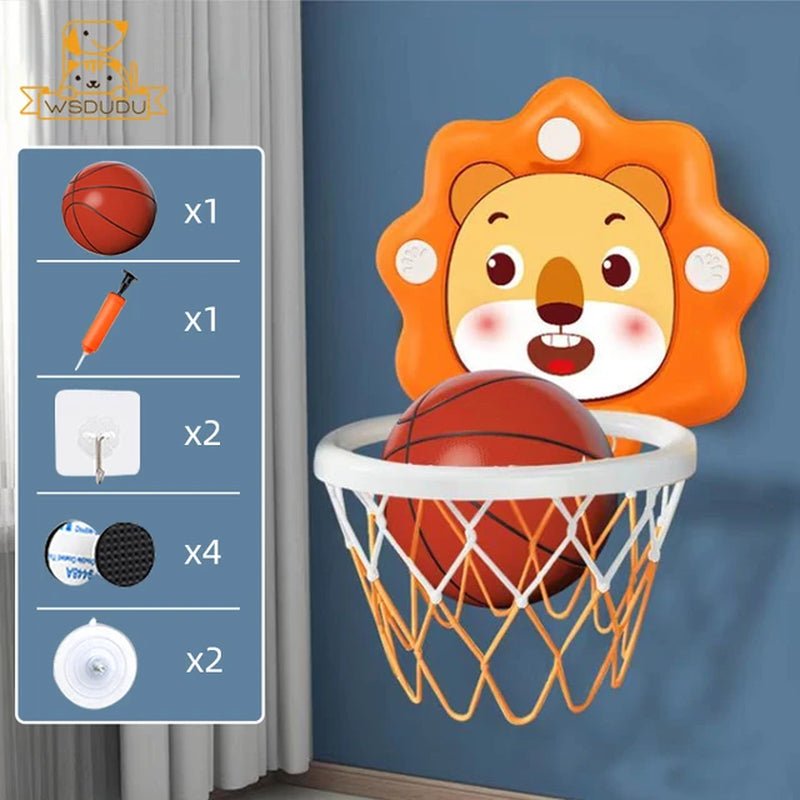 Interactive Indoor Basketball Hoop Toy for Kids - Animal themed - I Love 💕