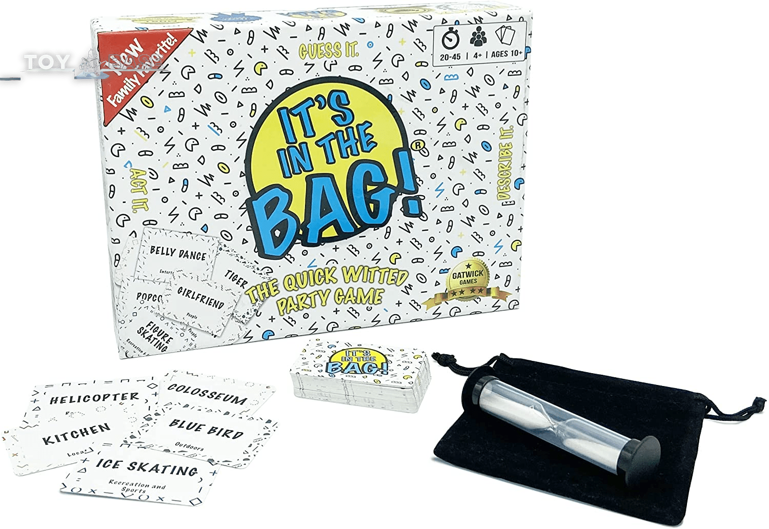 It’S in the Bag - Ultimate Family Game for Game Night, 3 Rounds of Wild Easy Fun! Best Board, Party, and Viral Games for Adults, Groups, and Kids - Toybase