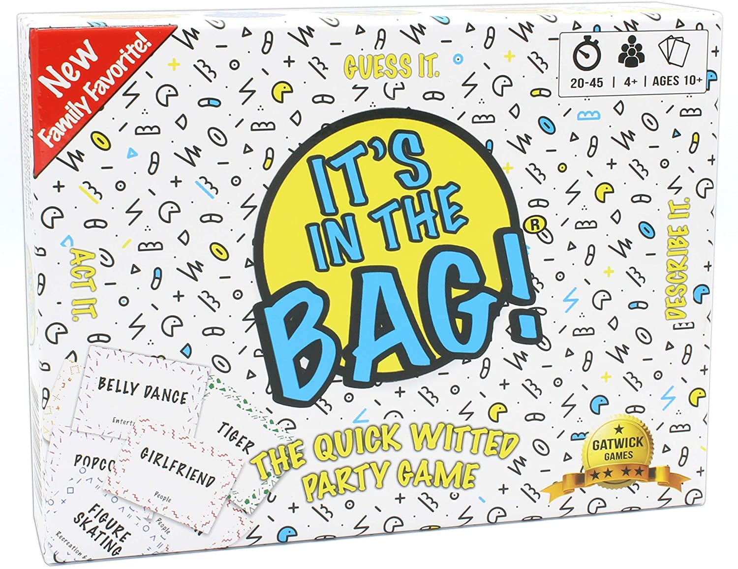 It’S in the Bag - Ultimate Family Game for Game Night, 3 Rounds of Wild Easy Fun! Best Board, Party, and Viral Games for Adults, Groups, and Kids - Toybase