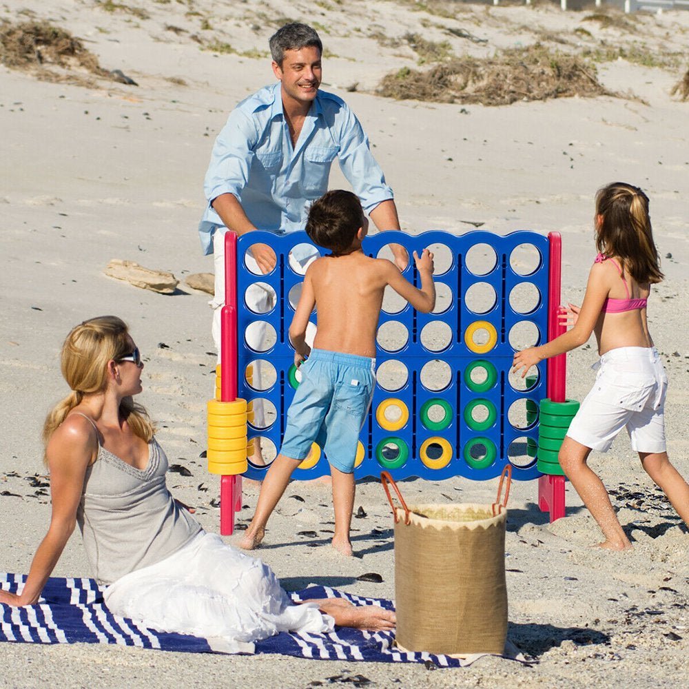 Jumbo Connect 4 - Game Set for Family Red - The Toy Base