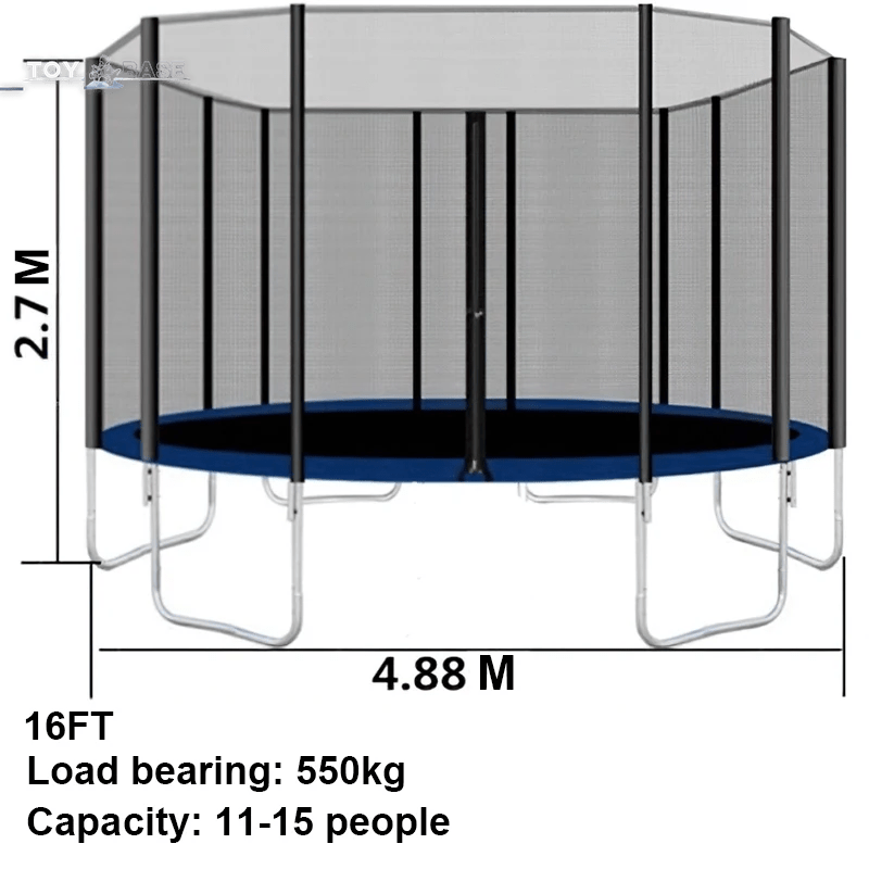 Jumbo Trampolines ( 5Ft - 16Ft Commercial) - The Toy Base