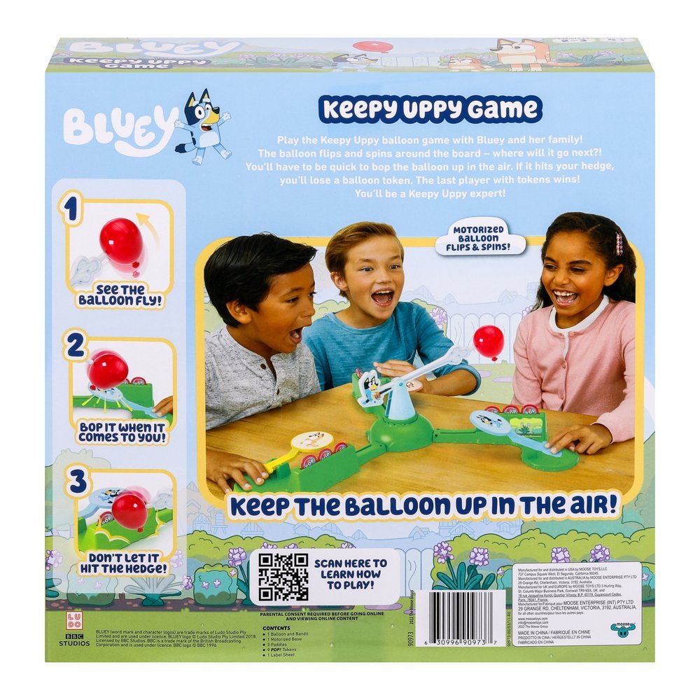 Keepy Uppy Board Game, Kids and Family Game, 2-3 Players, Ages 4+ - The Toy Base