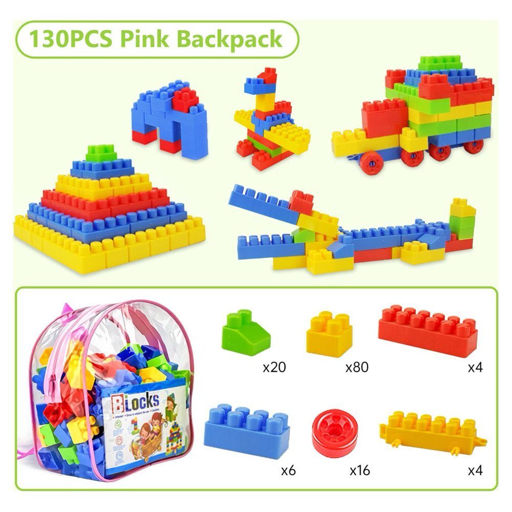 Kids Mini Small Building Toy, 130 Pcs - The Toy Base