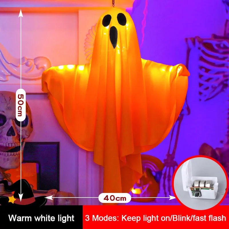 LED Glow Ghost – Spooky Halloween Decoration for Home, Indoor, and Outdoor Use - Toybase