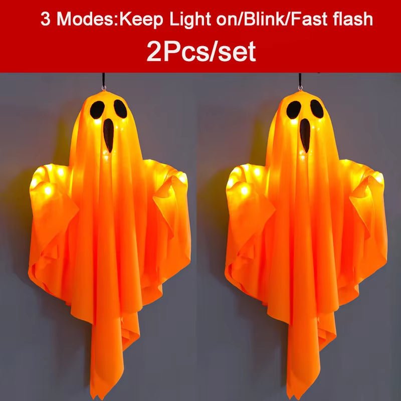 LED Glow Ghost – Spooky Halloween Decoration for Home, Indoor, and Outdoor Use - Toybase