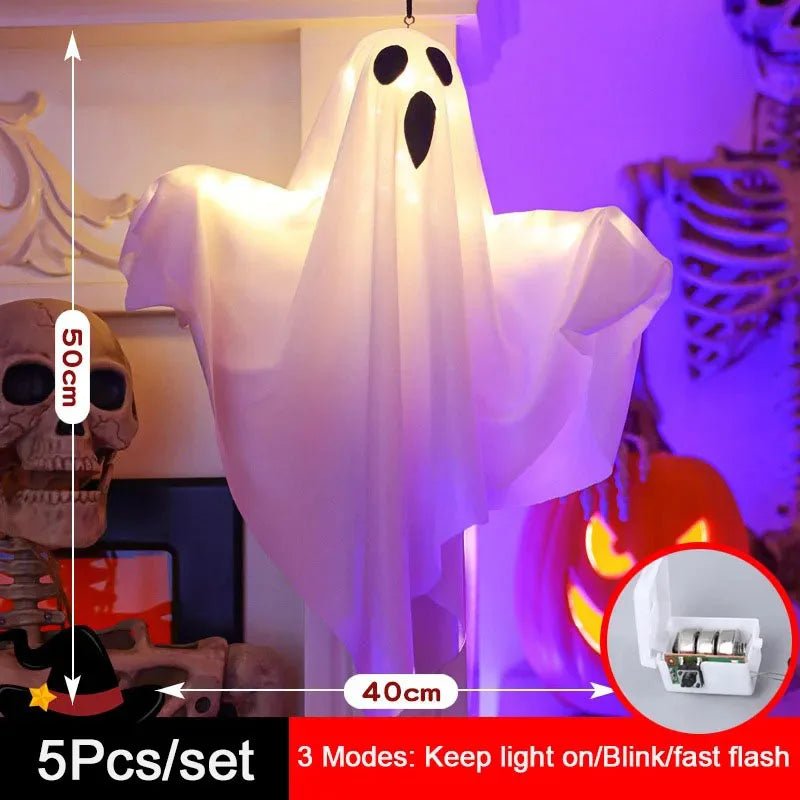 LED Glow Ghost – Spooky Halloween Decoration for Home, Indoor, and Outdoor Use - Toybase