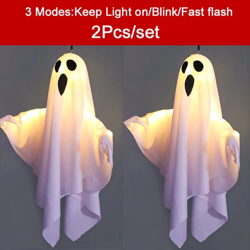 LED Glow Ghost – Spooky Halloween Decoration for Home, Indoor, and Outdoor Use - Toybase