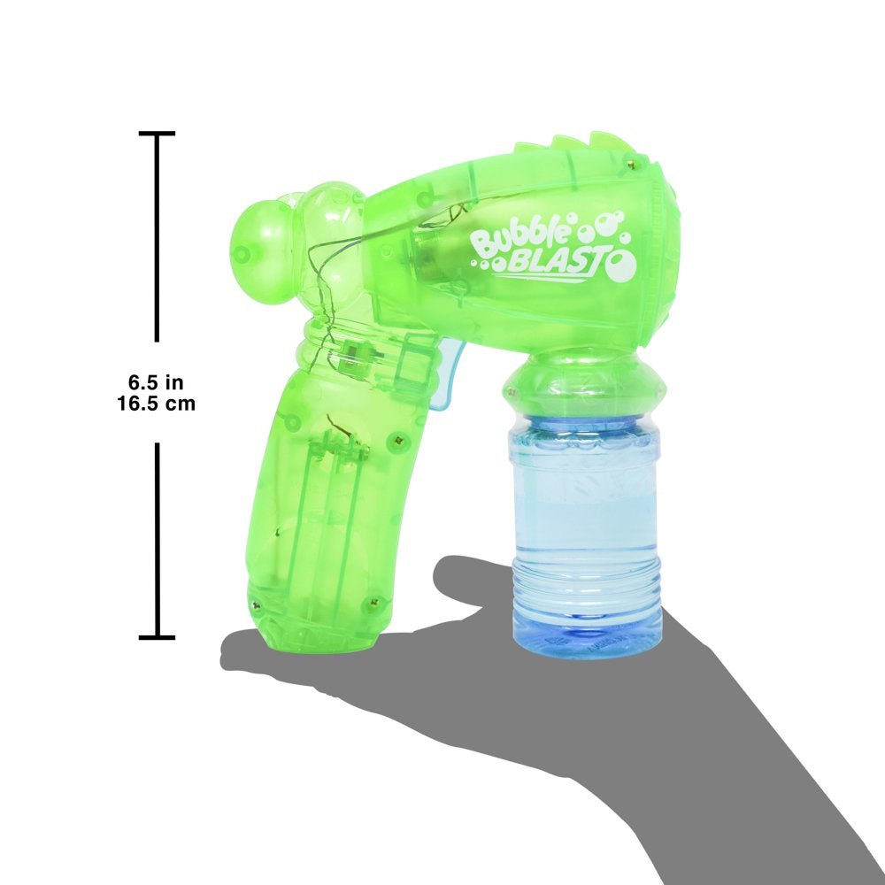 Light up Bubble Blaster (Green, Children Ages 3+) - The Toy Base