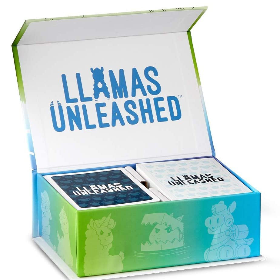 Llamas Unleashed Base Game - Strategize and Destroy Your Friends - 2-8 Players Ages 8+ - Great for Game Night - The Toy Base