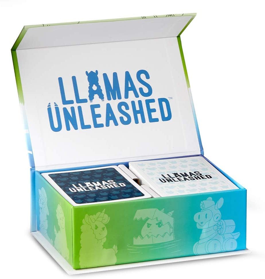 Llamas Unleashed Base Game - Strategize and Destroy Your Friends - 2-8 Players Ages 8+ - Great for Game Night - The Toy Base